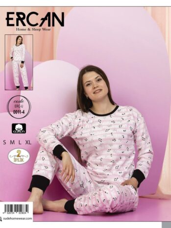 Pajama Set Wholesale Pack of 4 Ercan 0011-4
